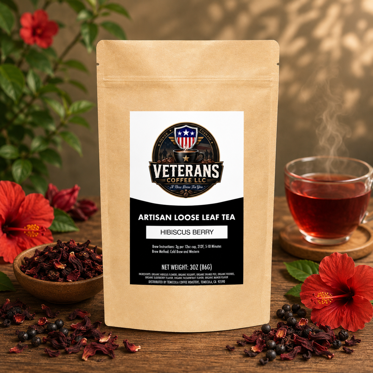 Hibiscus Berry Tea